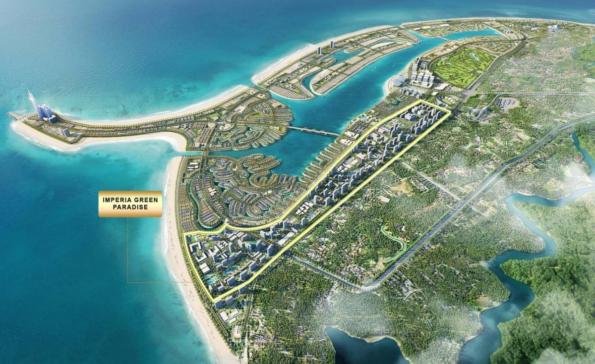 căn hộ mik cần giờ - Phoi canh thuc te